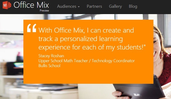 Office Mix for Education