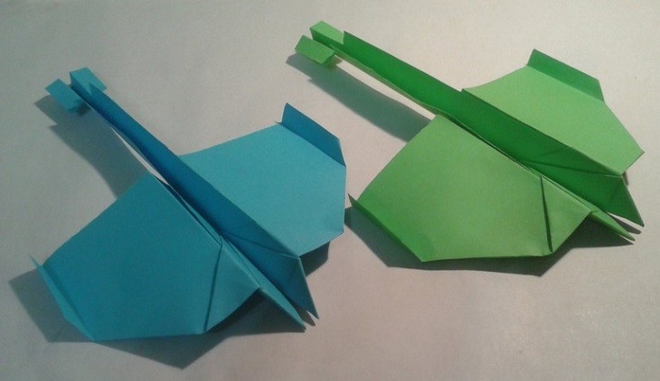 aviones de papel