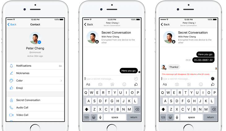 secret-conversations fb messenger