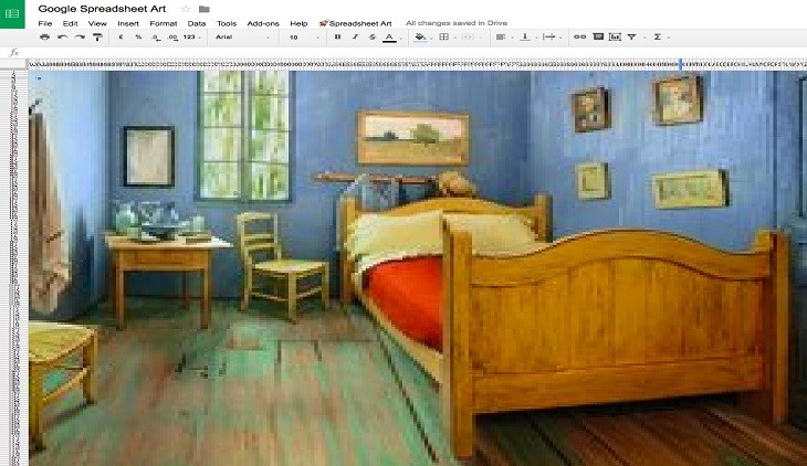 pixel art with google