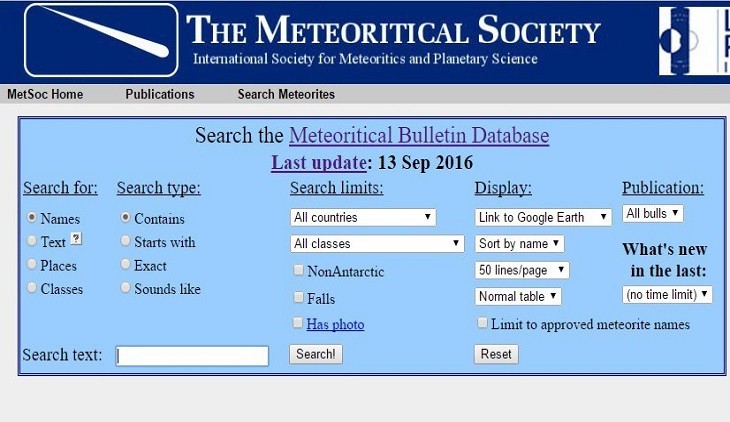 meteoritos