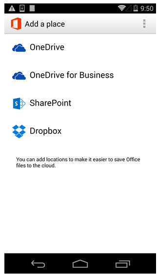 Office-for-Android-update